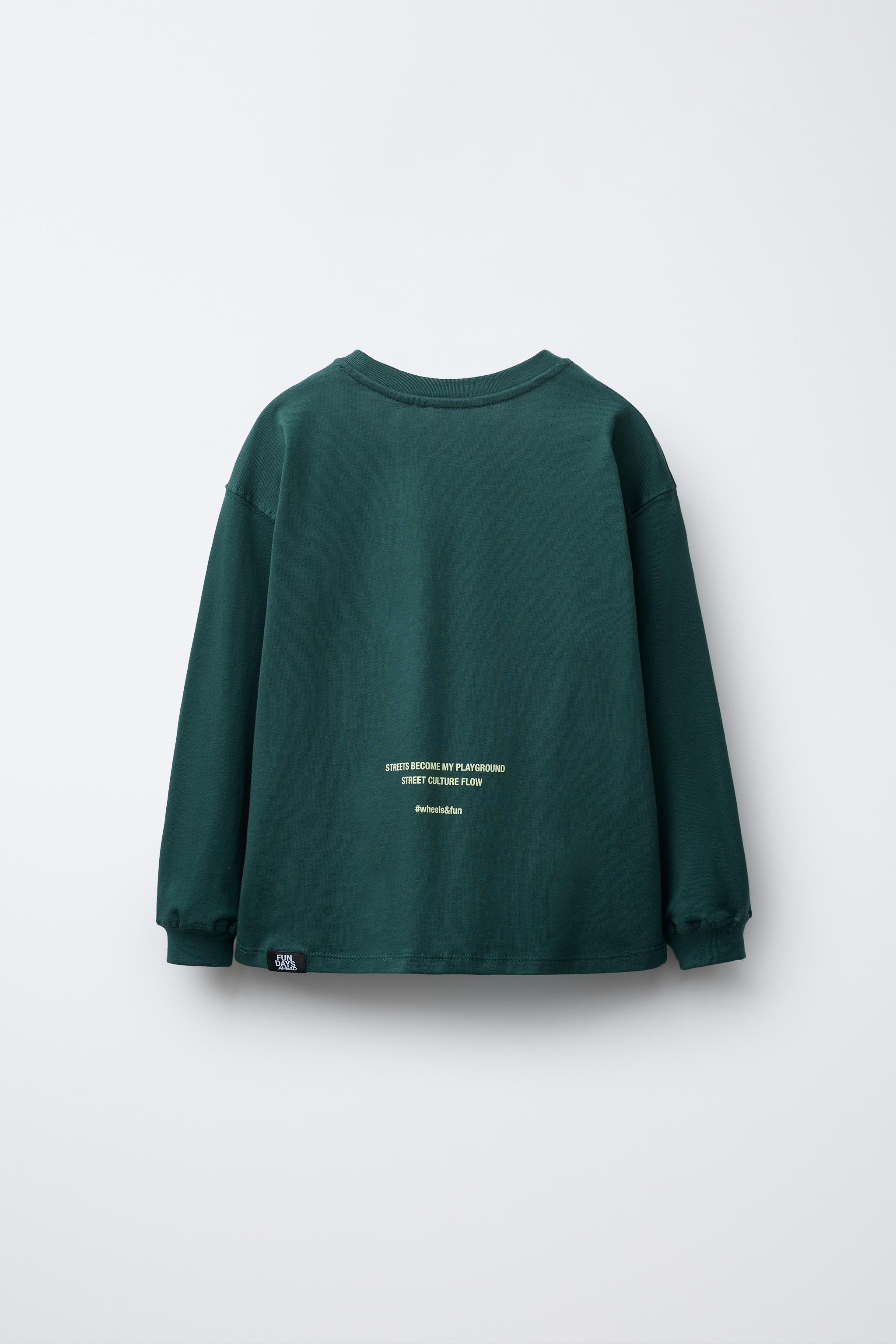 T-SHIRT À IMPRIMÉ INSCRIPTION